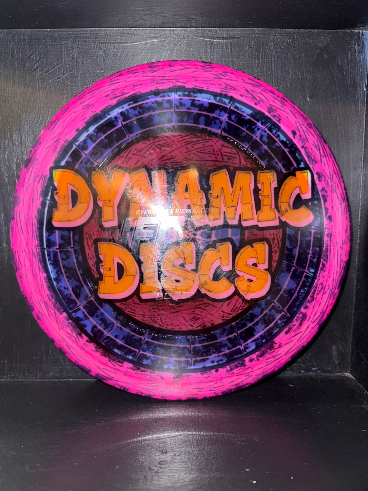 Unthrown & Dyed Dynamic Discs Lucid Ice Orbit Enforcer 173g Distance Driver