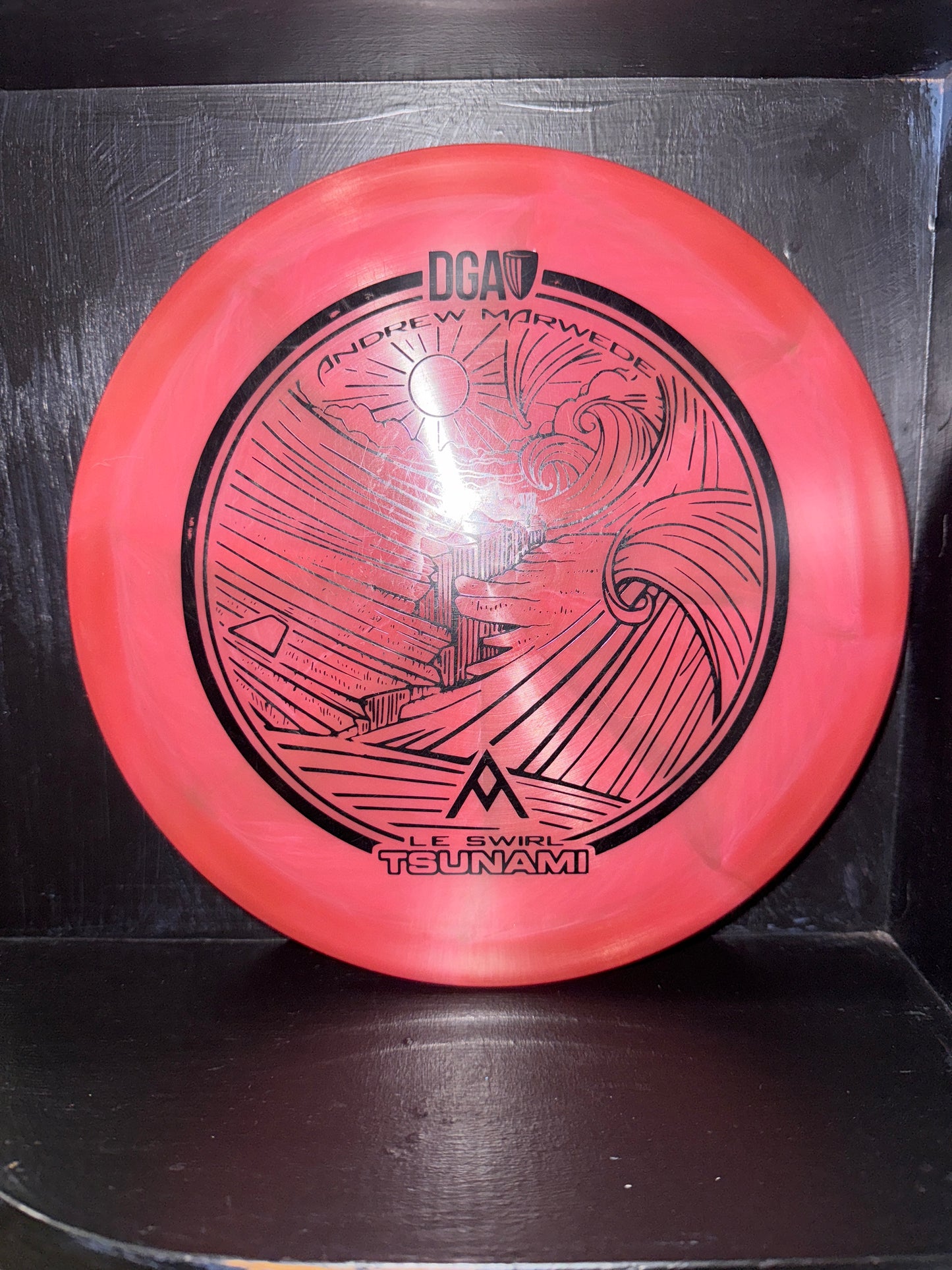 Used DGA Andrew Marwede LE Swirl Tsunami 175g