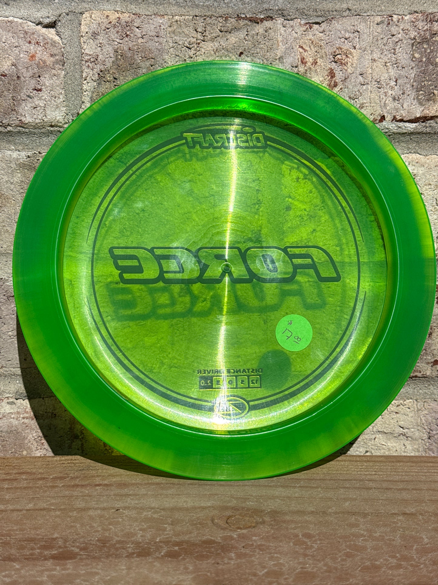 Unthrown Discraft Z Force 173-174g