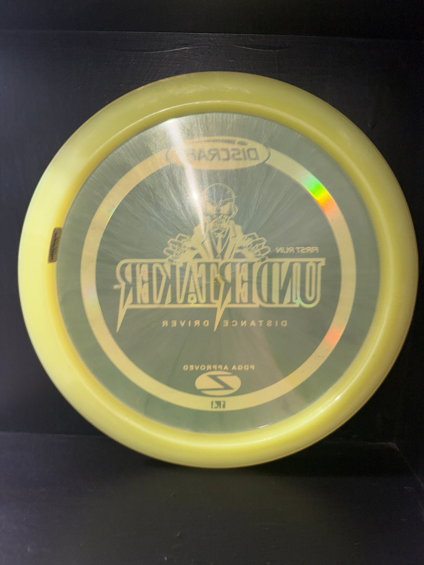 Unthrown Discraft First Run Z Undertaker 173-174g