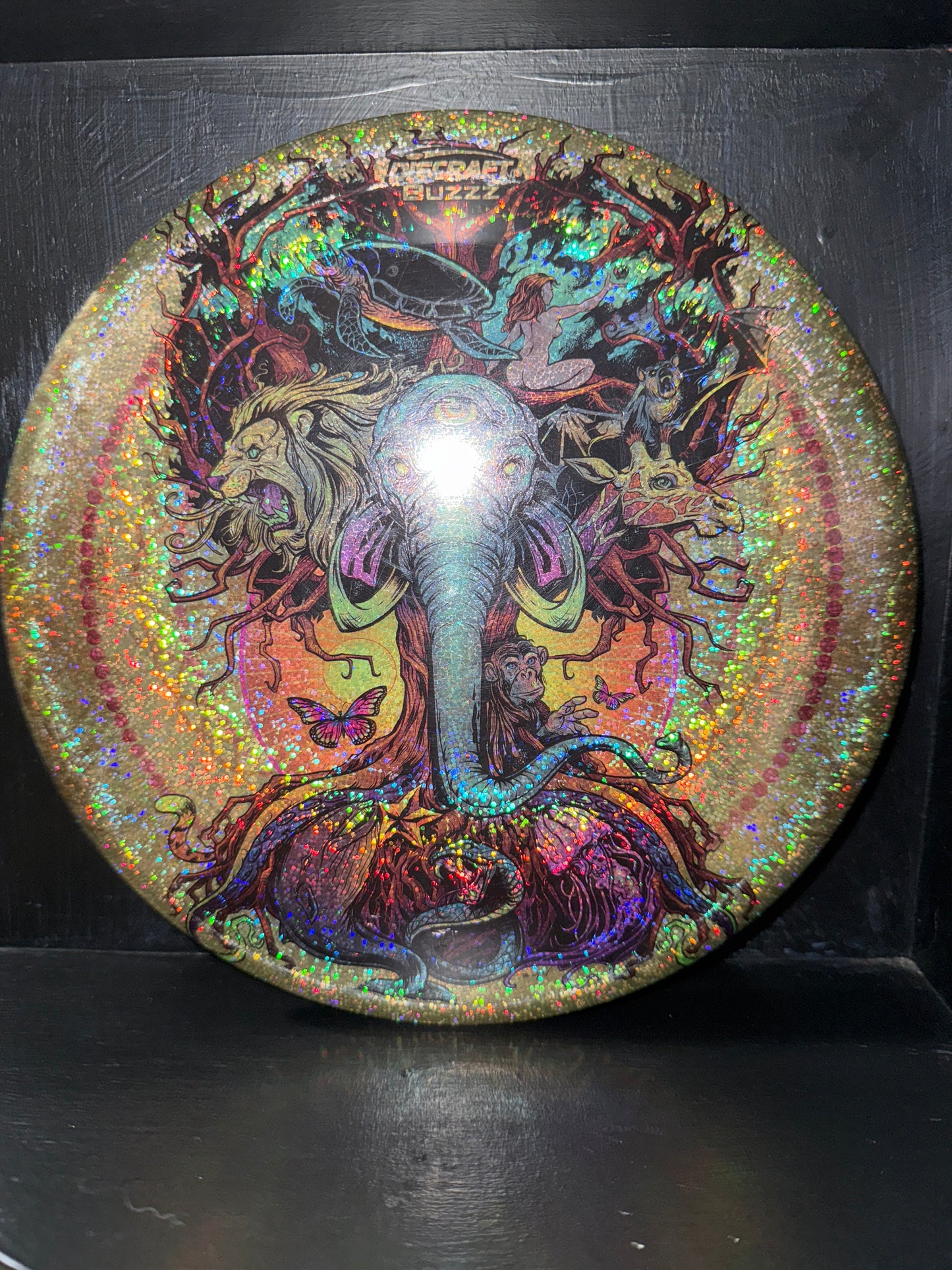 Used Discraft ESP Supercolor Brian Allen Wildlife Buzzz 177+g