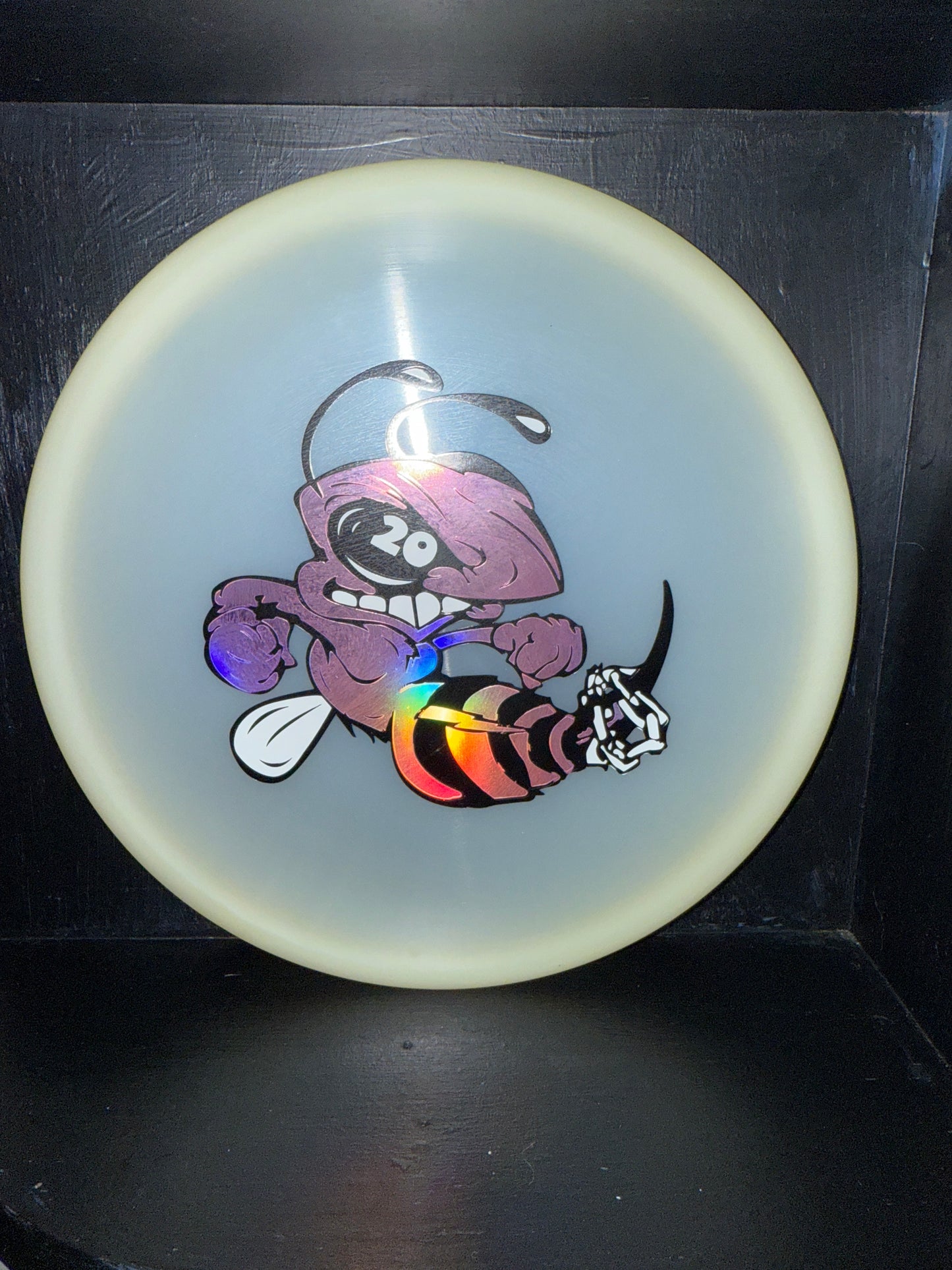 Unthrown Discraft 20th Anniversary Glow Wasp Tooled Buzzz (Big Bee) 177+g