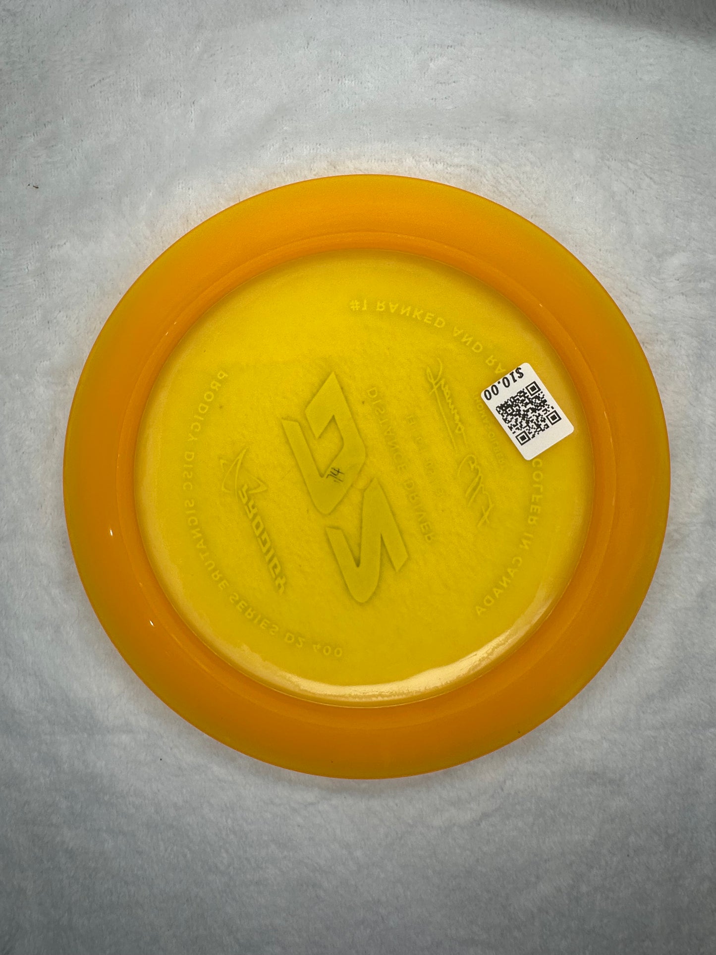 Used Prodigy Disc Thomas Gilbert Signature Series D2 400 174g