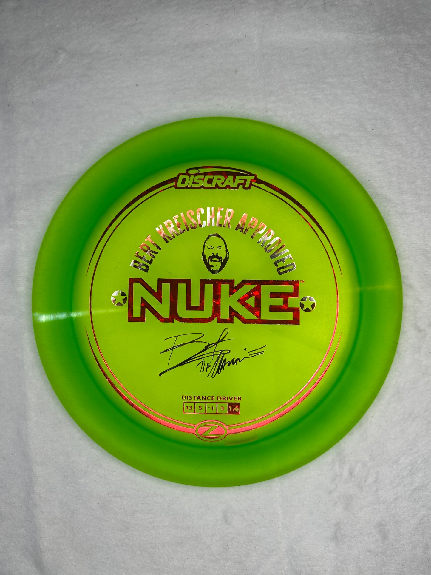 Unthrown Discraft Nuke Bert Kreischer Approved 170-172