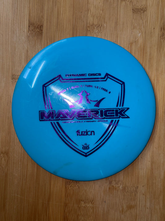 Used Dynamic Discs Fuzion Maverick 173g Driver