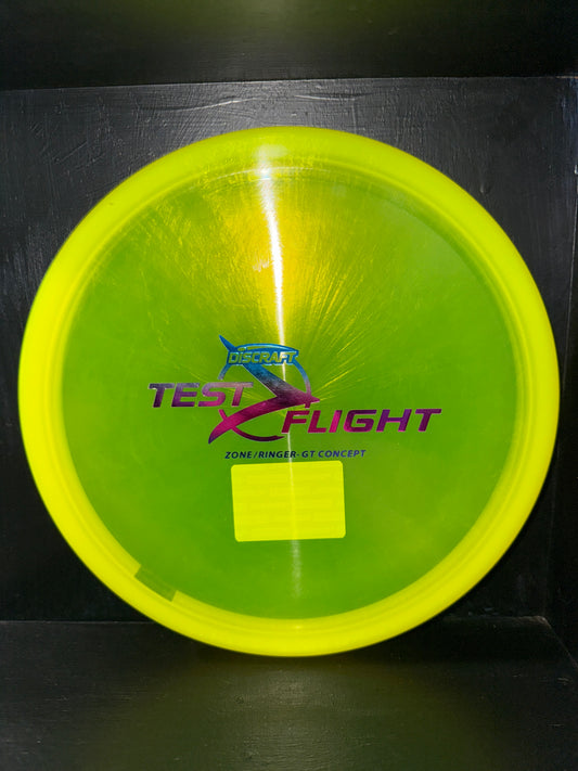 Unthrown Discraft Test Flight Zone/Ringer GT Concept 173-174g