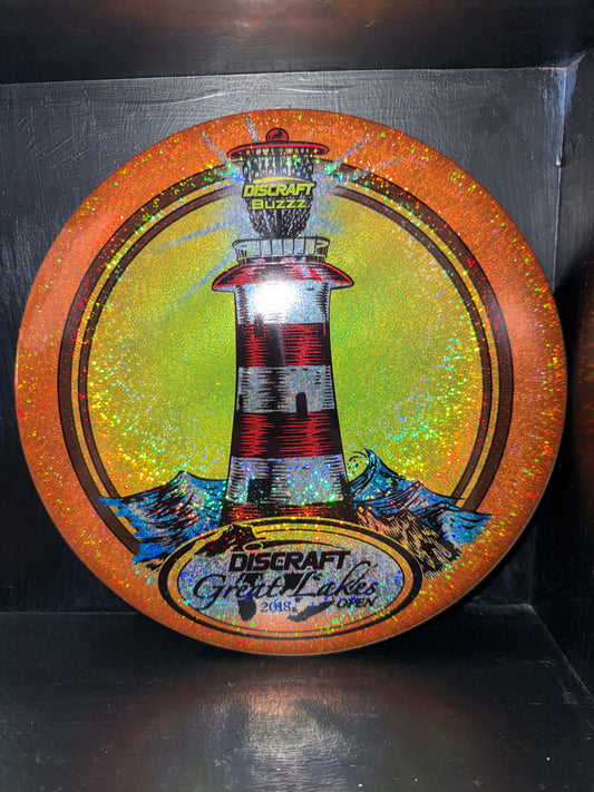 Unthrown Discraft Great Lakes Open 2018 ESP Supercolor Buzzz 175-176g