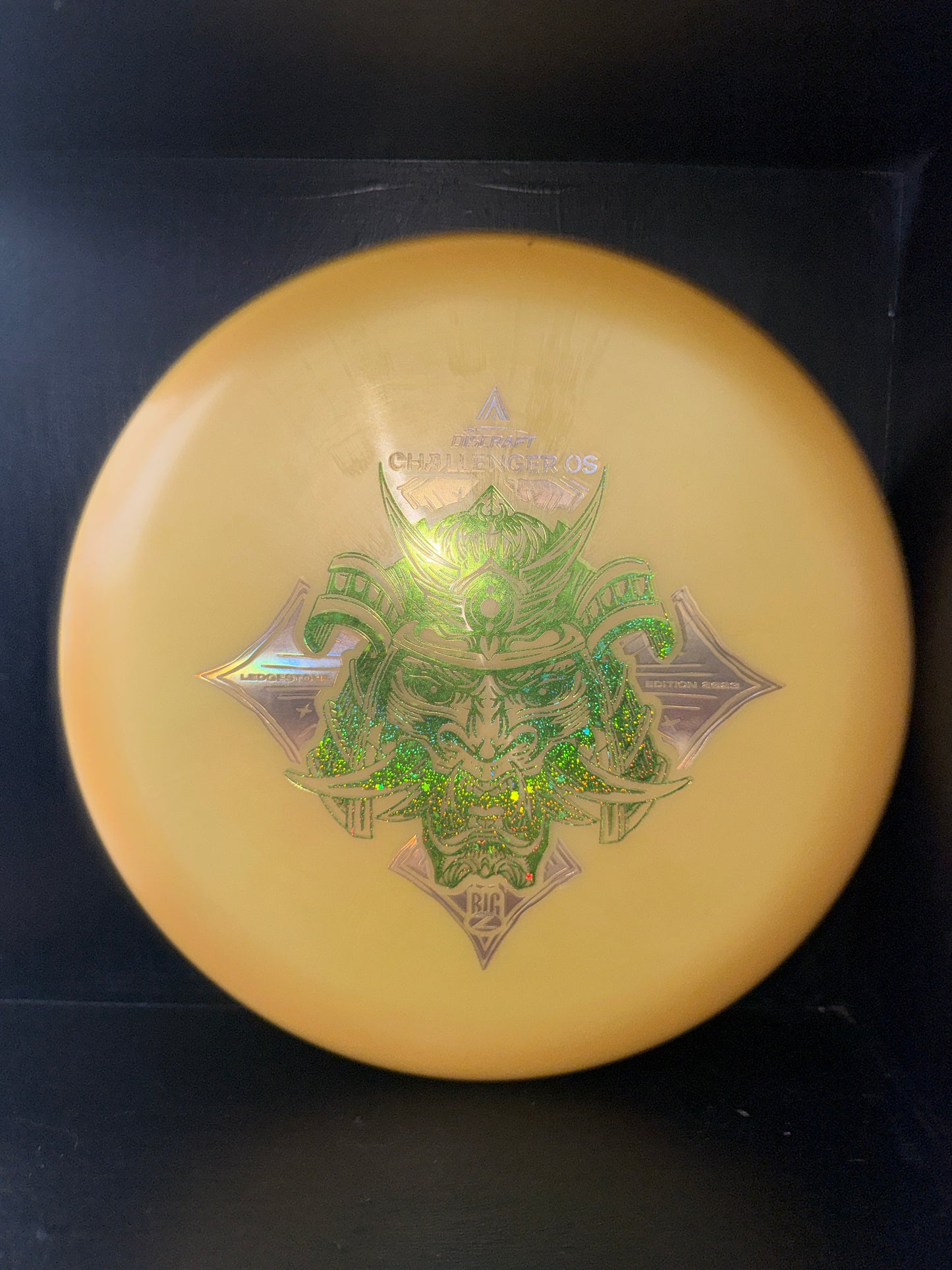 Discraft Big Z Challenger OS | 2023 Ledgestone Edition | Yellow | 173–174g | Used & Inked