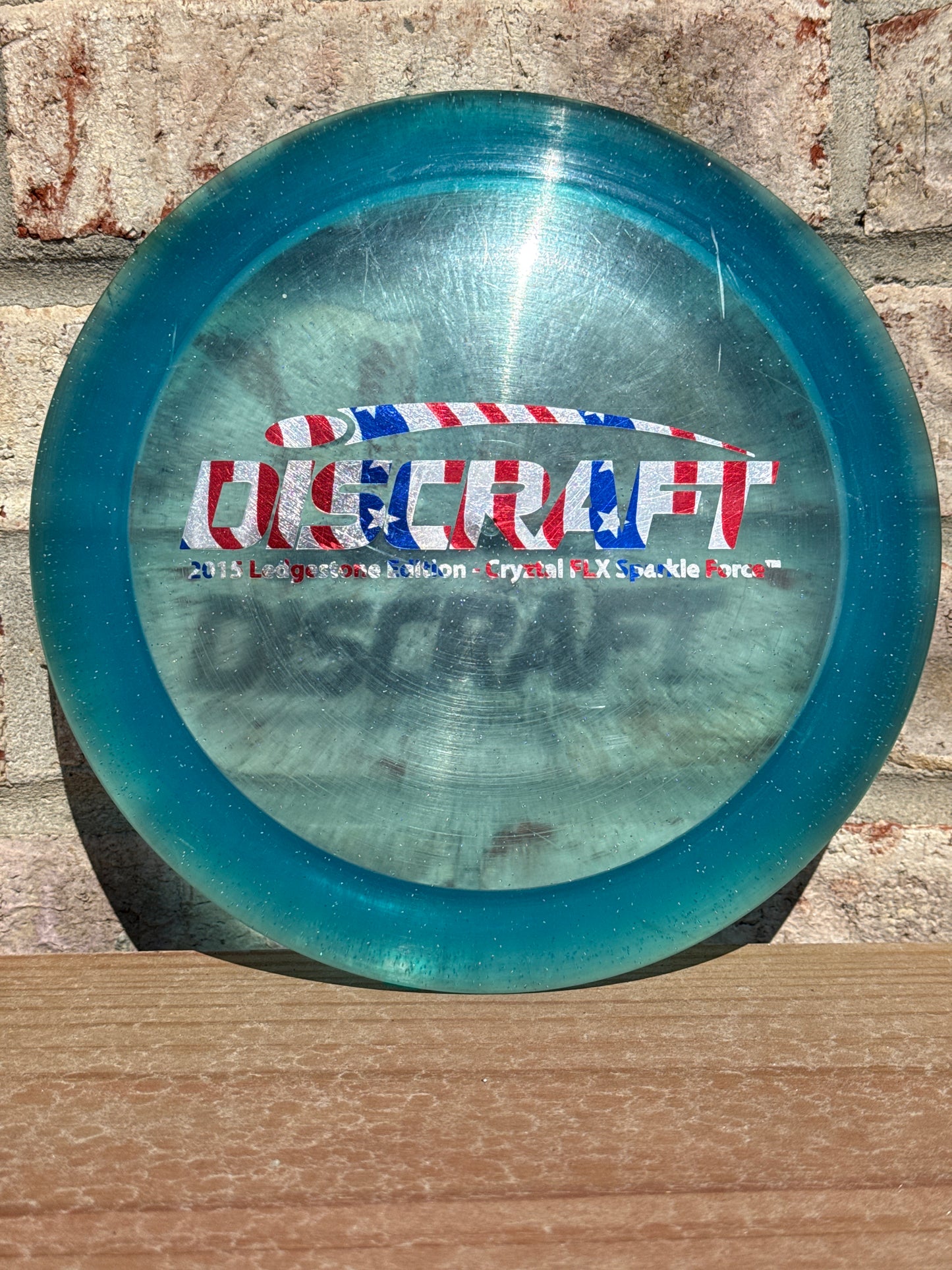Used Discraft 2015 Ledgestone Cryztal FLX Sparkle Force