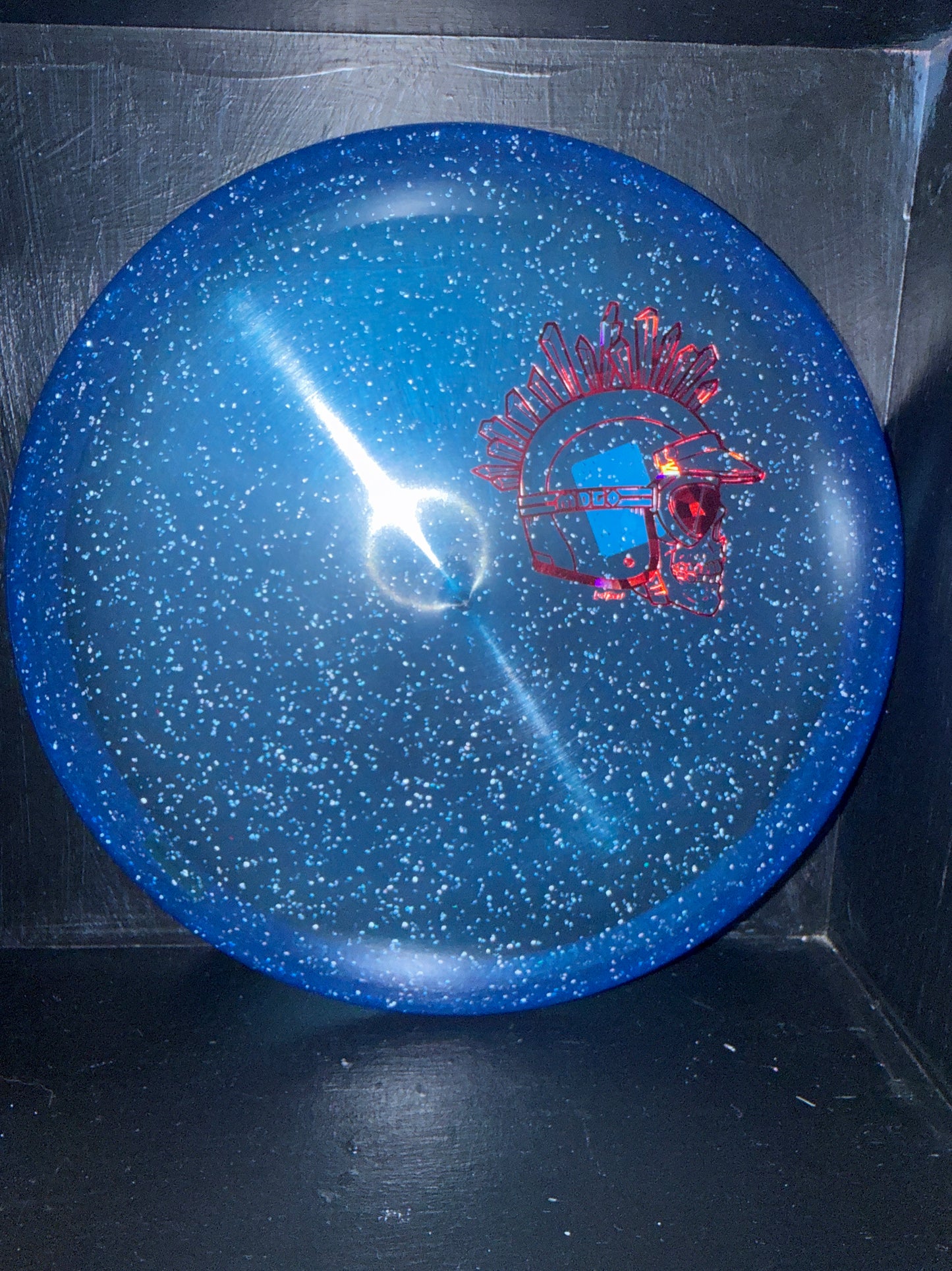 Discraft Challenger | CryZtal Sparkle | MDGO Stamp | Blue | 173–174g | Unthrown