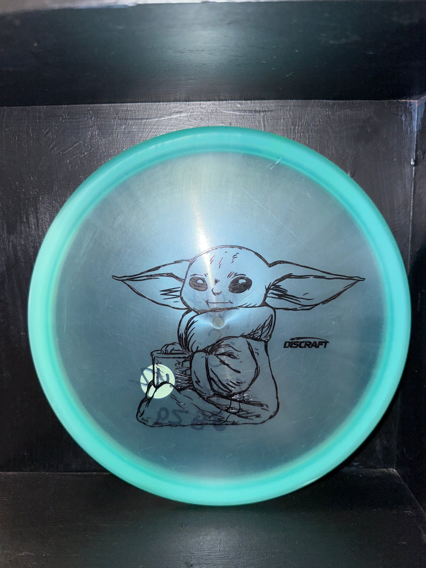 Used & Inked Discraft Grogu “Baby Yoda” Z Buzzz