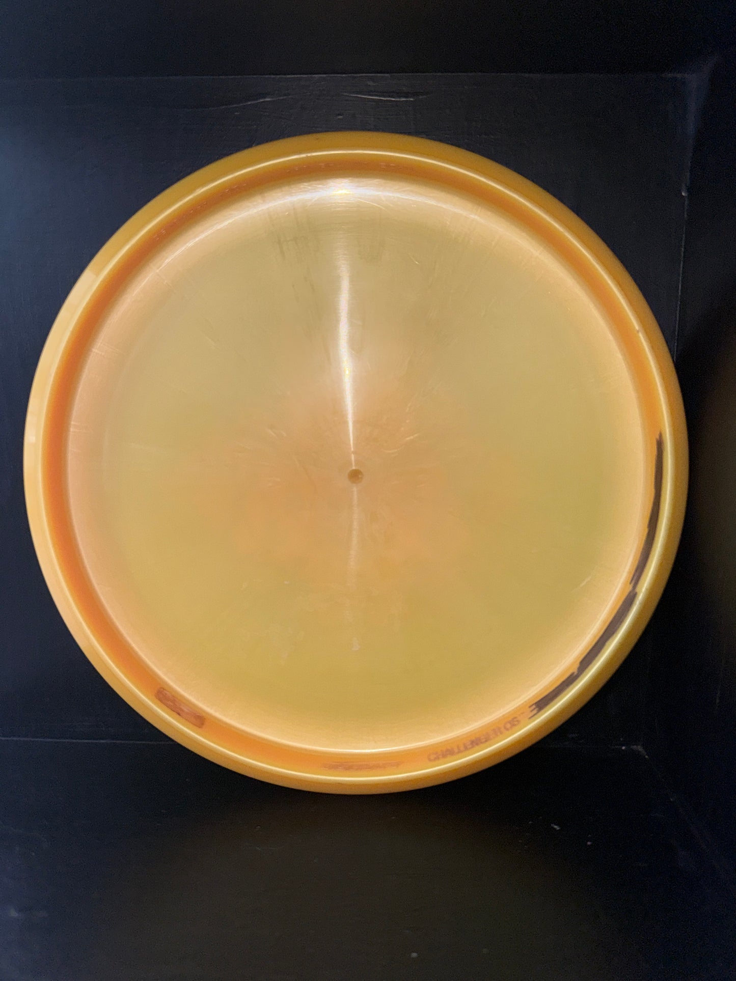 Discraft Big Z Challenger OS | 2023 Ledgestone Edition | Yellow | 173–174g | Used & Inked