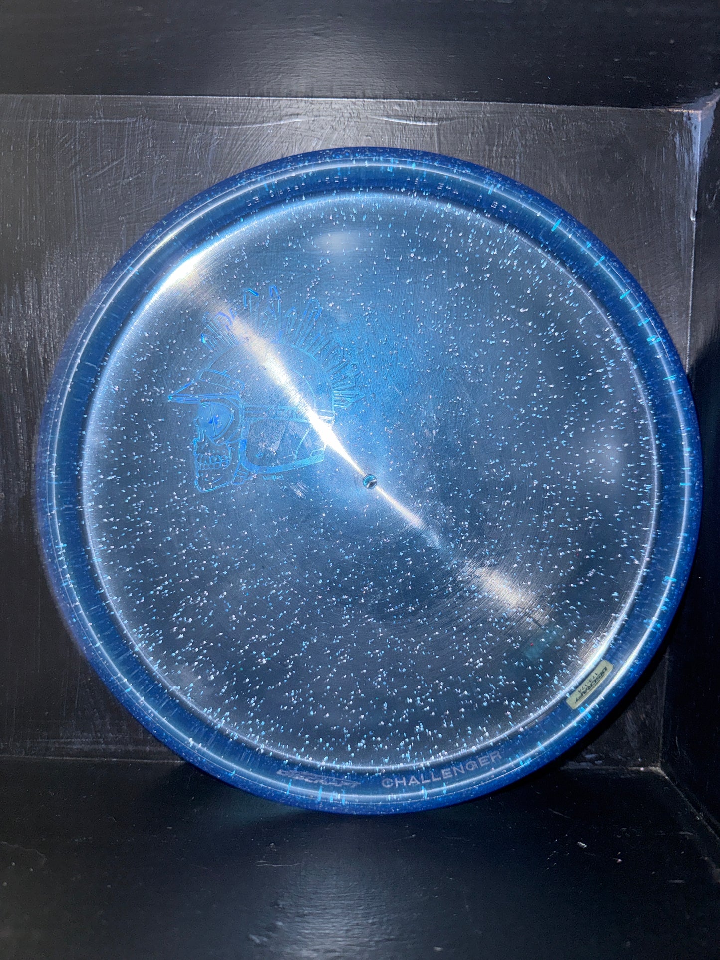 Discraft Challenger | CryZtal Sparkle | MDGO Stamp | Blue | 173–174g | Unthrown