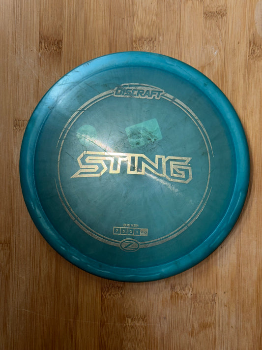Used Discraft Z Sting 174g Driver
