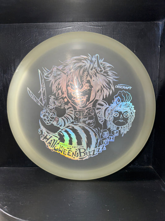 Used Discraft Z Glo Limited Edition Chucky Halloween Buzzz 180g Mid Range