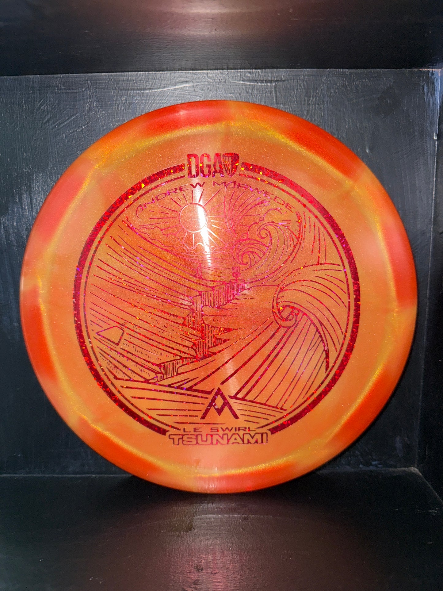 Unthrown DGA Andrew Marwede LE Swirl Tsunami 175-176g