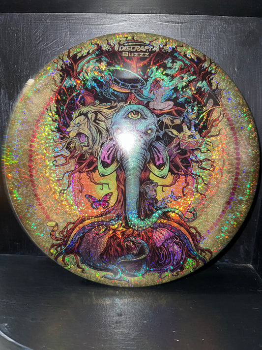 Unthrown Discraft ESP Supercolor Brian Allen Wildlife Buzzz 177+g Midrange