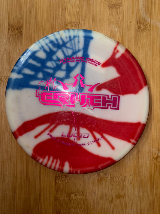 Used & Inked Dynamic Discs Dyed Emac Lucid Truth 179g Midrange