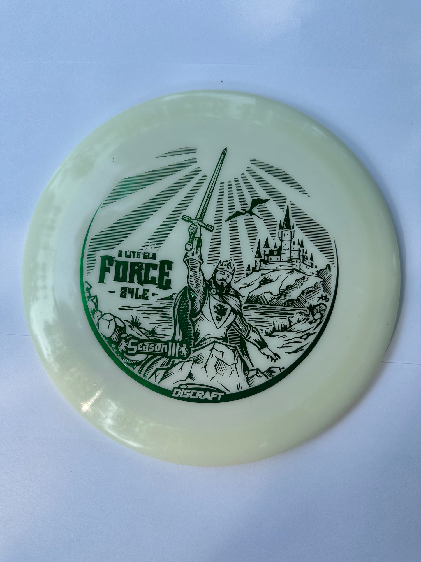 Discraft Force Z Lite GLO 167-169g