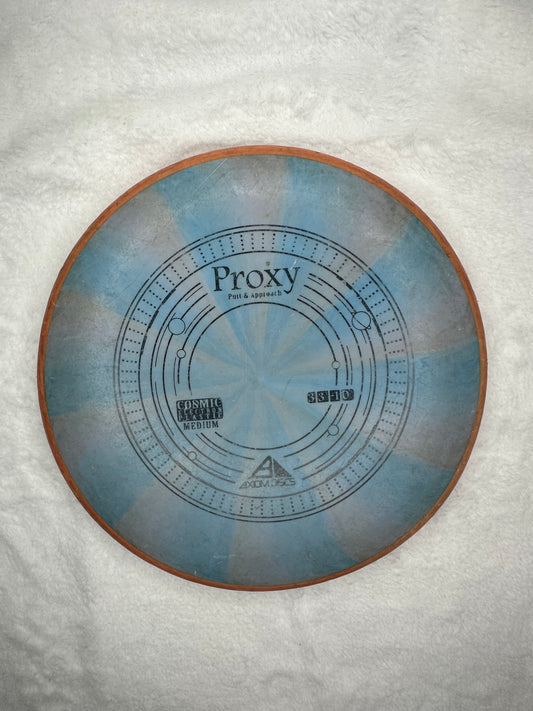 Axiom Disc Proxy Cosmic Electron