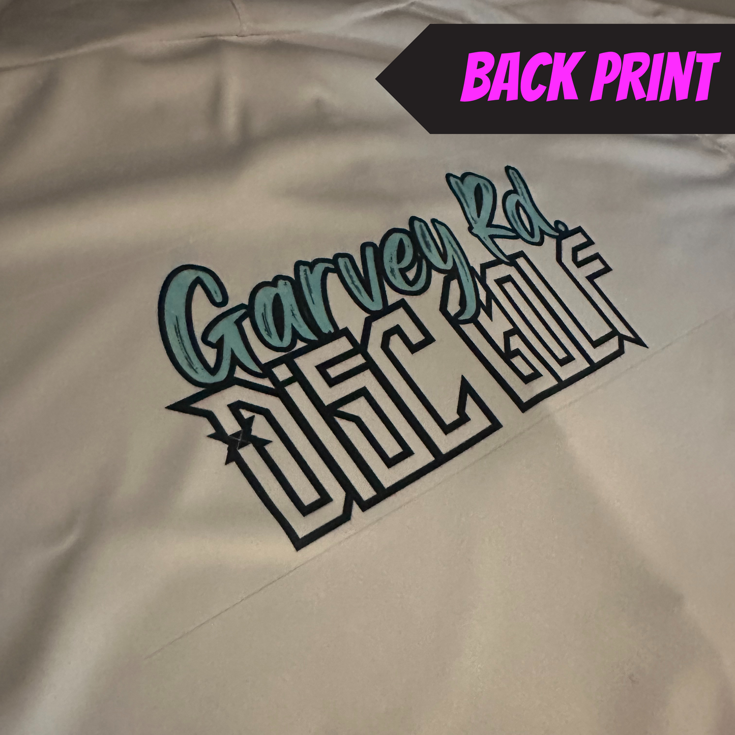 Garvey Rd. Disc Golf CC Dry Fit Hoodie