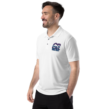 Garvey Rd. Disc Golf Adidas Performance Polo Shirt