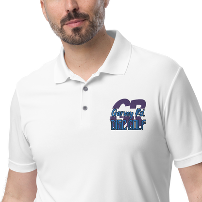 Garvey Rd. Disc Golf Adidas Performance Polo Shirt