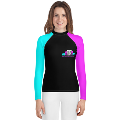 Garvey Rd. Disc Golf Youth Rash Guard