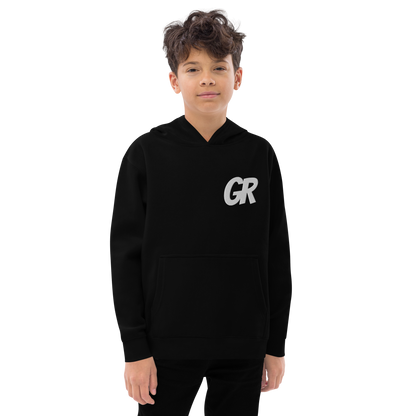 Embroidered "GR" Kids fleece hoodie