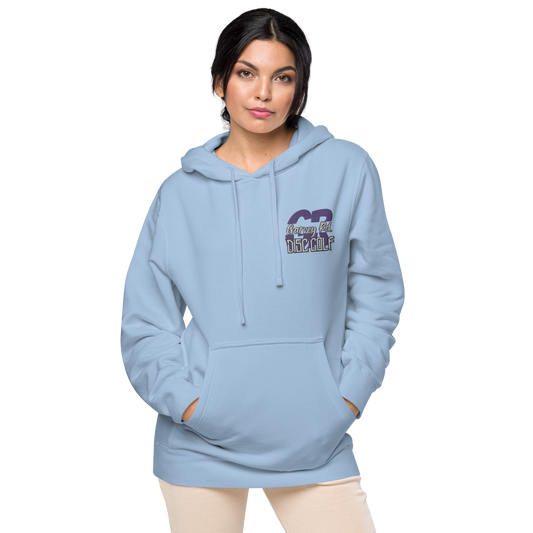 Garvey Rd. Disc Golf Unisex pigment-dyed hoodie