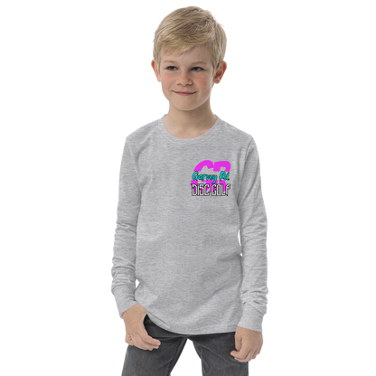 Garvey Rd. Disc Golf Youth long sleeve tee