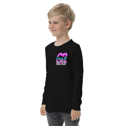 Garvey Rd. Disc Golf Youth long sleeve tee