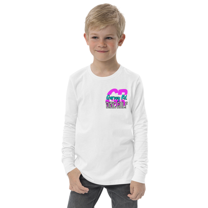 Garvey Rd. Disc Golf Youth long sleeve tee